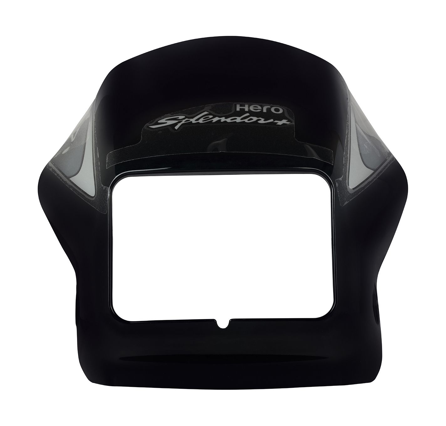 Front Visor - Black - Splendor+ - 83410AAEH00ZBS