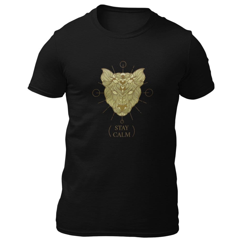 EqualLife Pure Cotton Bio-Washed T-Shirt Chest Printed-Mandala Design with Inspirational Ancient Indian Vedic Quotes -4-by ZingerTees-Men-EL9120195-M