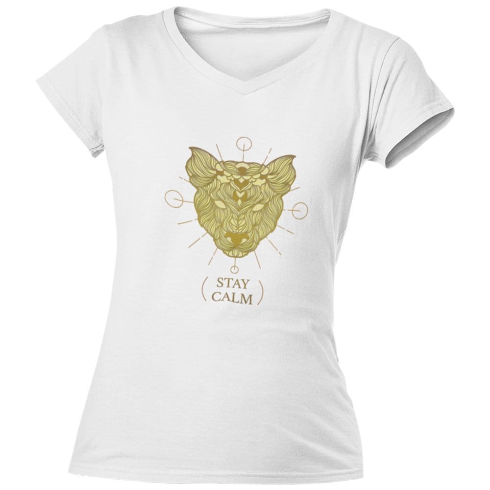 EqualLife Pure Cotton Bio-Washed T-Shirt Chest Printed-Mandala Design with Inspirational Ancient Indian Vedic Quotes -4-by ZingerTees-Women-EL9120195-F