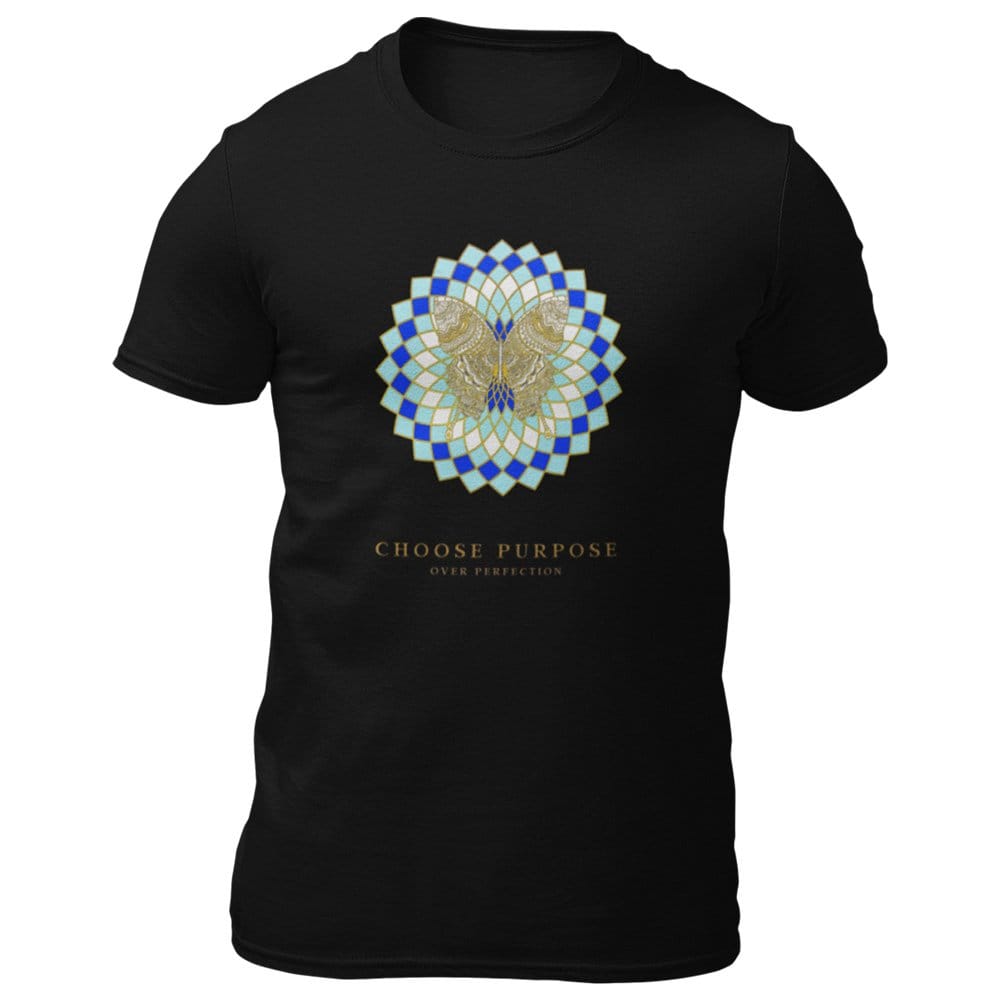 EqualLife Pure Cotton Bio-Washed T-Shirt Chest Printed-Mandala Design with Inspirational Ancient Indian Vedic Quotes -12-by ZingerTees-Men-EL9120203-M