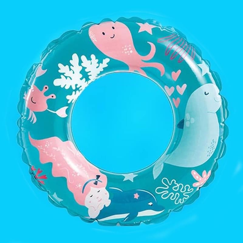 Planet of Toys Colorful Swimming Learning Ring for Kids 3+ Year Old ...