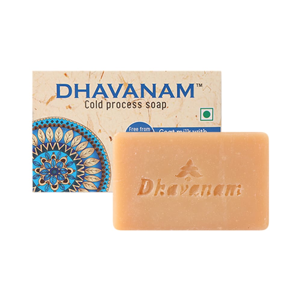 For Dry Skin - Dhavanam Fresh Goat milk soap - pack of 1