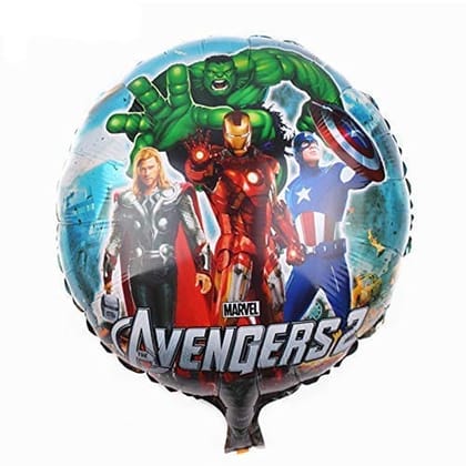 Avenger Theme Foil Balloon for Party Supplies (Pack of 5Pcs)