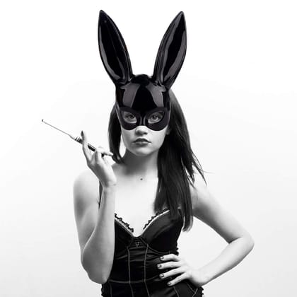 Women's Masquerade Rabbit Mask For Party Costume Accessory