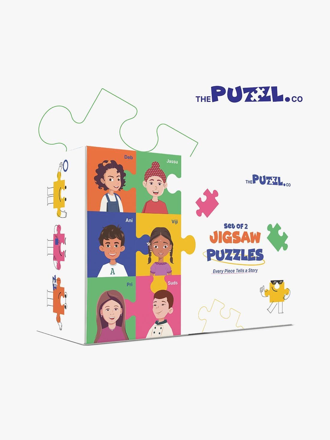 Hobbies Theme Jigsaw Puzzles for Kids Age 4+ Years | Home Repairs & Volunteering | 36 Pcs Each | Includes Activity Sheets  | Unique Gift - Set of 2