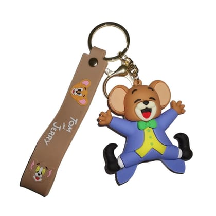 Jerry 3D Rubber Silicone Keychain