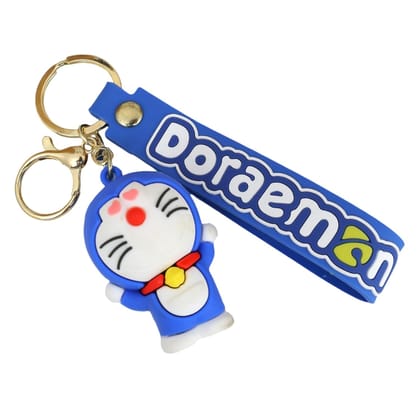 Doraemon 3D silicon Keychain