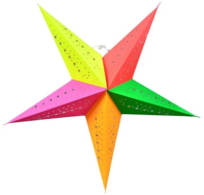 Beautiful Hanging Star | Decorative Star Multicolor for Home & Office Décor