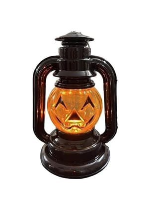 Halloween Lantern LED Candle Light Decorative LED Lamp Ornament Supplies for Halloween Decoration