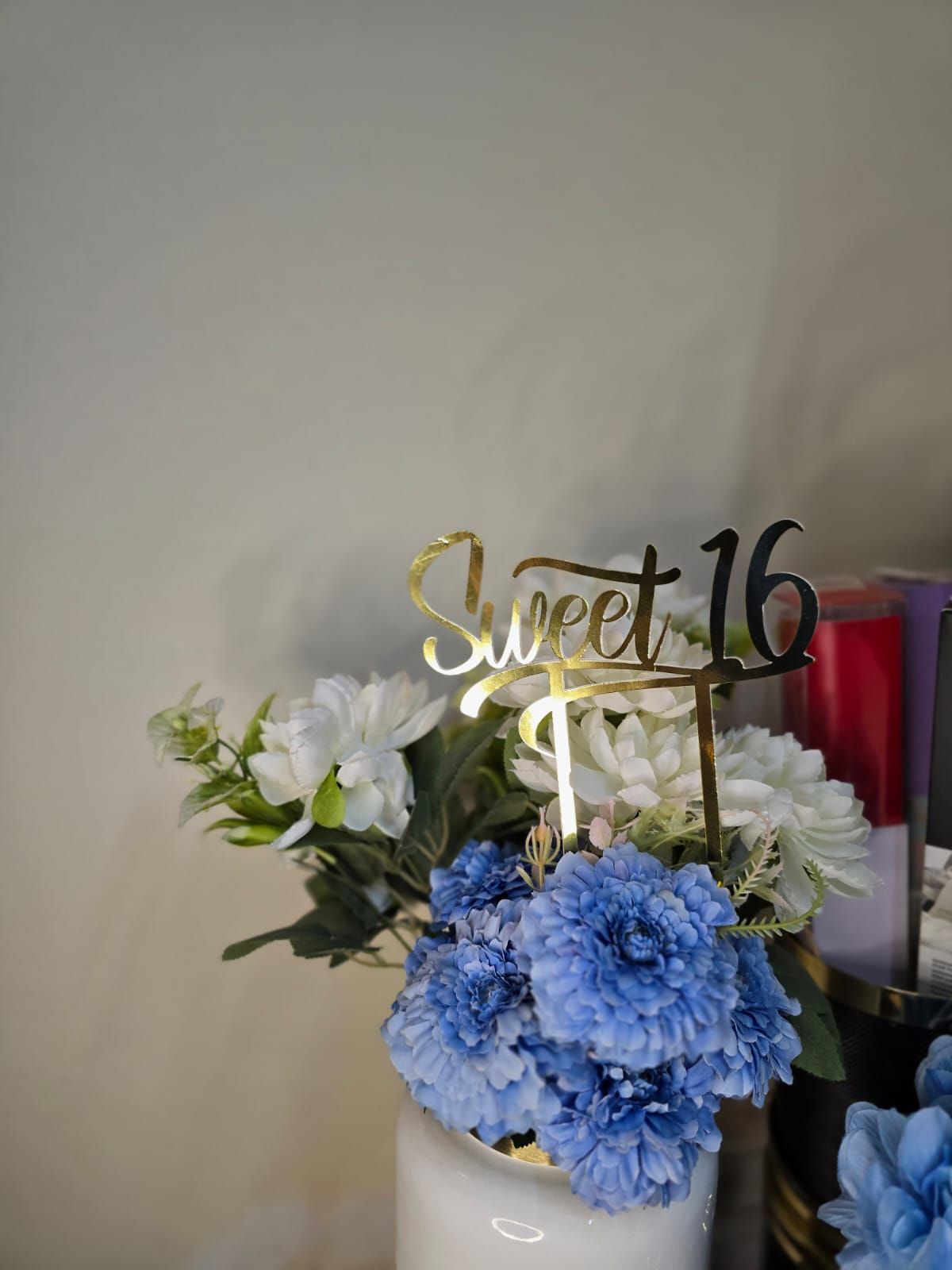 Milestone Number Personalized Cake Topper