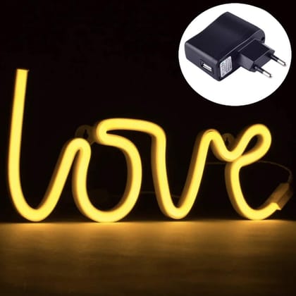 Love LED Light Sign Wall Hanging Light Tabletop Love Light