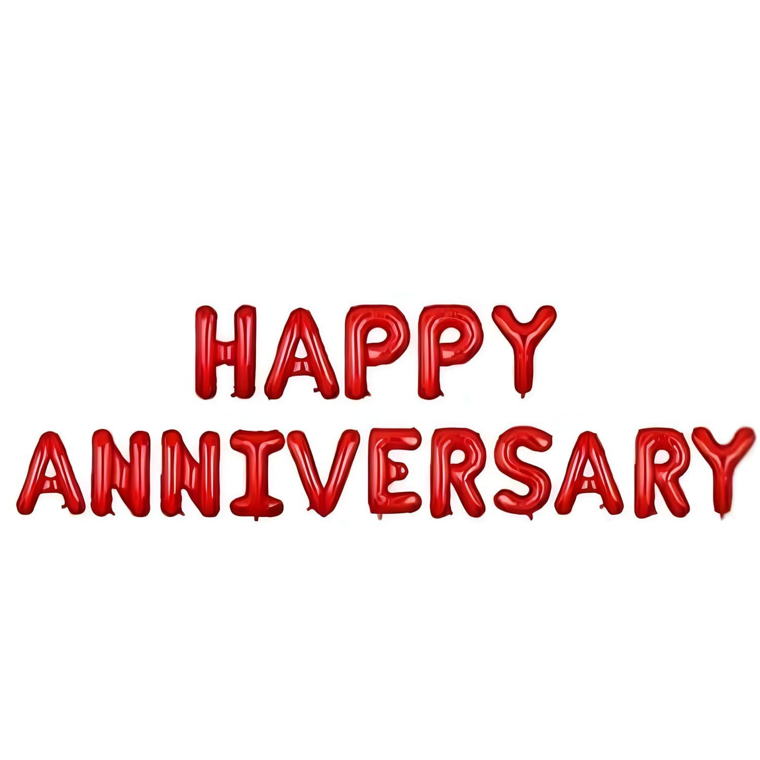 Happy Anniversary Foil Balloon For Marriage Anniversary