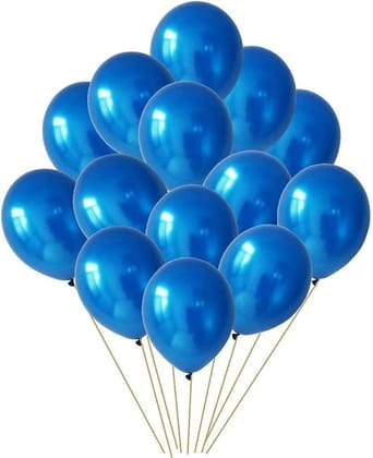 Marble Print Rainbow Metallic Party Balloons (10 Pcs)