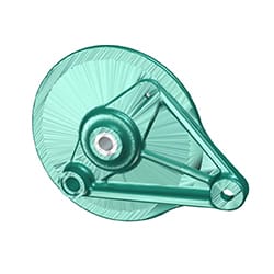 Rear Brake Panel - Super Splendor - 43100KTC900S