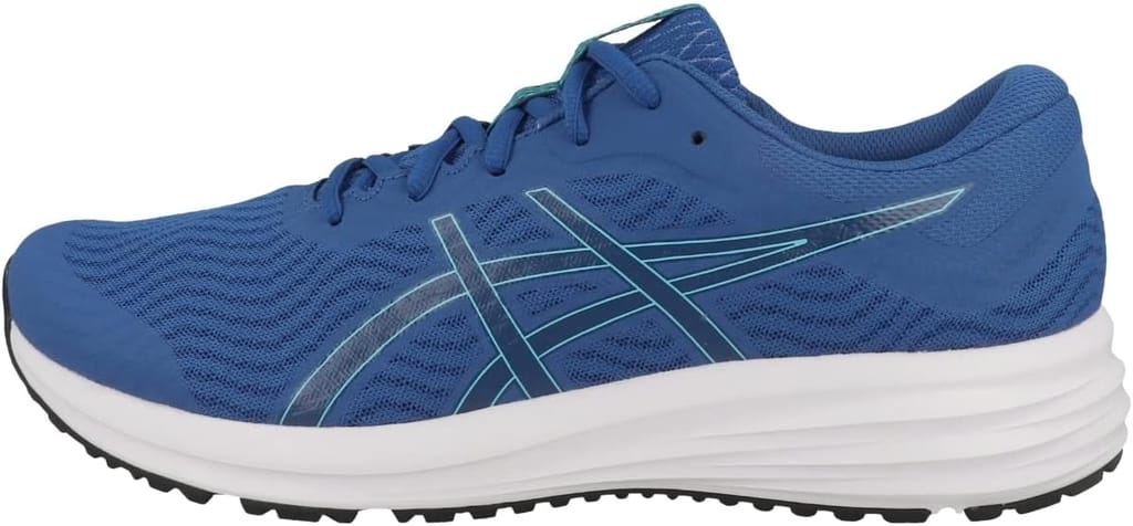 Premium Men Asics Men's Patriot 12 Mako Blue Running Shoes 2025 at ShopCircuit | ONDC