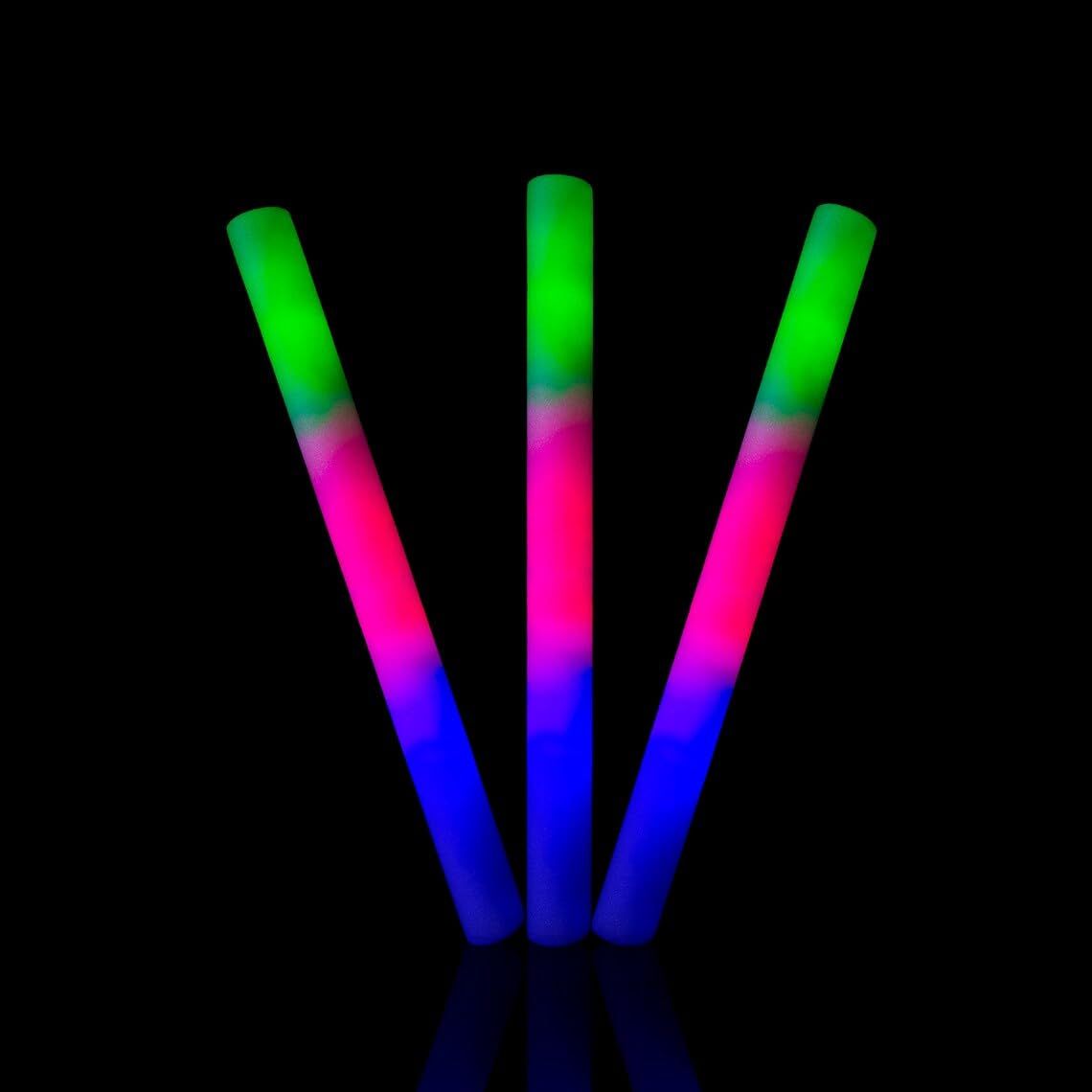 LED Foam Glow Sticks for Party Favors