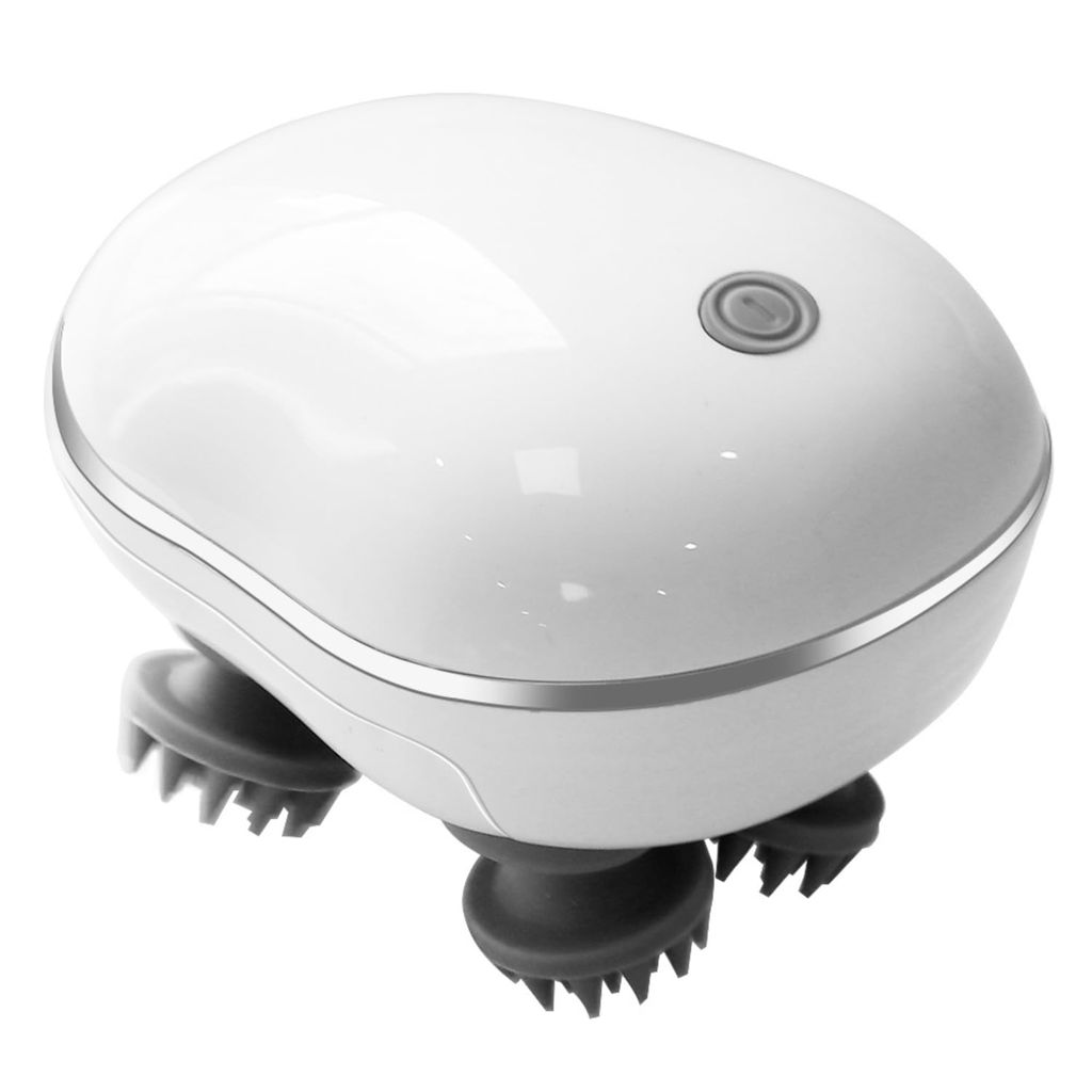 Tusmad Rechargeable Electric Head Scalp Massager 96 Silicon Kneading Points with Detachable Heads Scalp Body & Head Massager