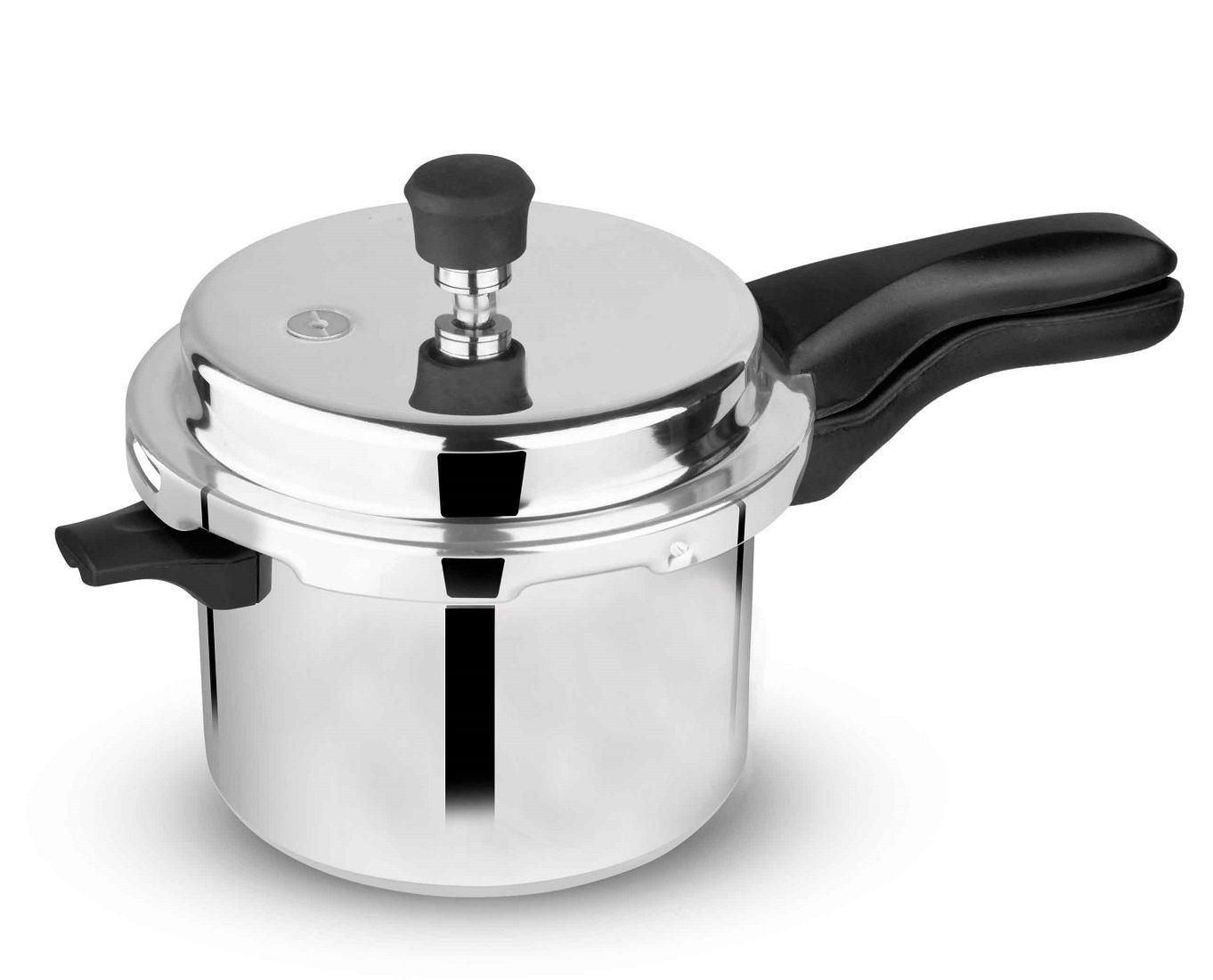 5 Litre Aluminum Pressure Cooker with Induction Bottom | Safe and Easy to Use | ISI Certified | Made in India