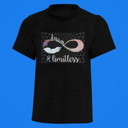 EqualLife Pure Cotton Bio-Washed T-Shirt Chest Printed-Dream Limitless-by ZingerTees-Men-EL9120045-M