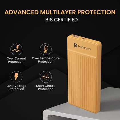 Portronics Luxcell B 10K 10000 mAh power bank