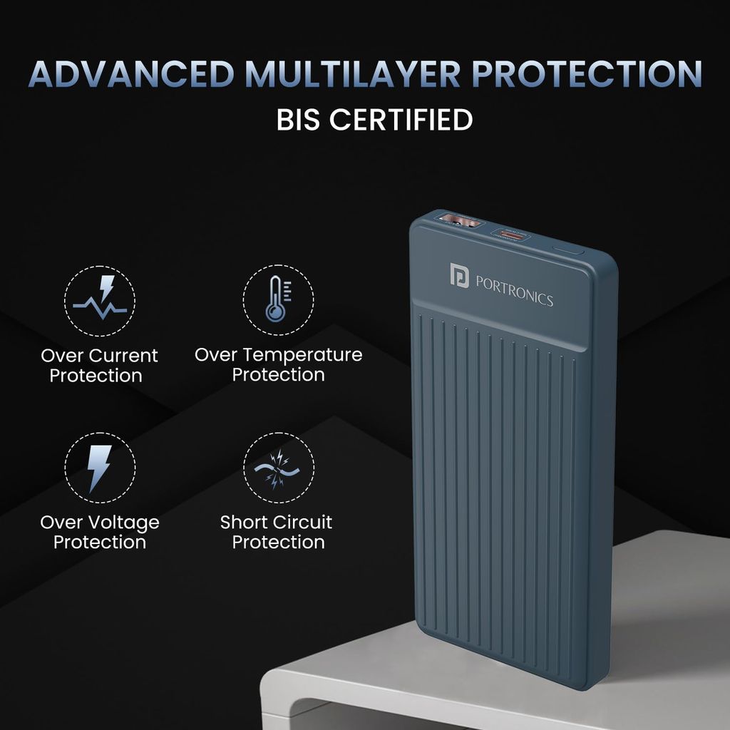 Portronics Luxcell B 10K 10000 mAh power bank