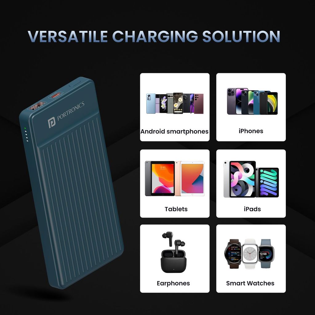 Portronics Luxcell B 10K 10000 mAh power bank