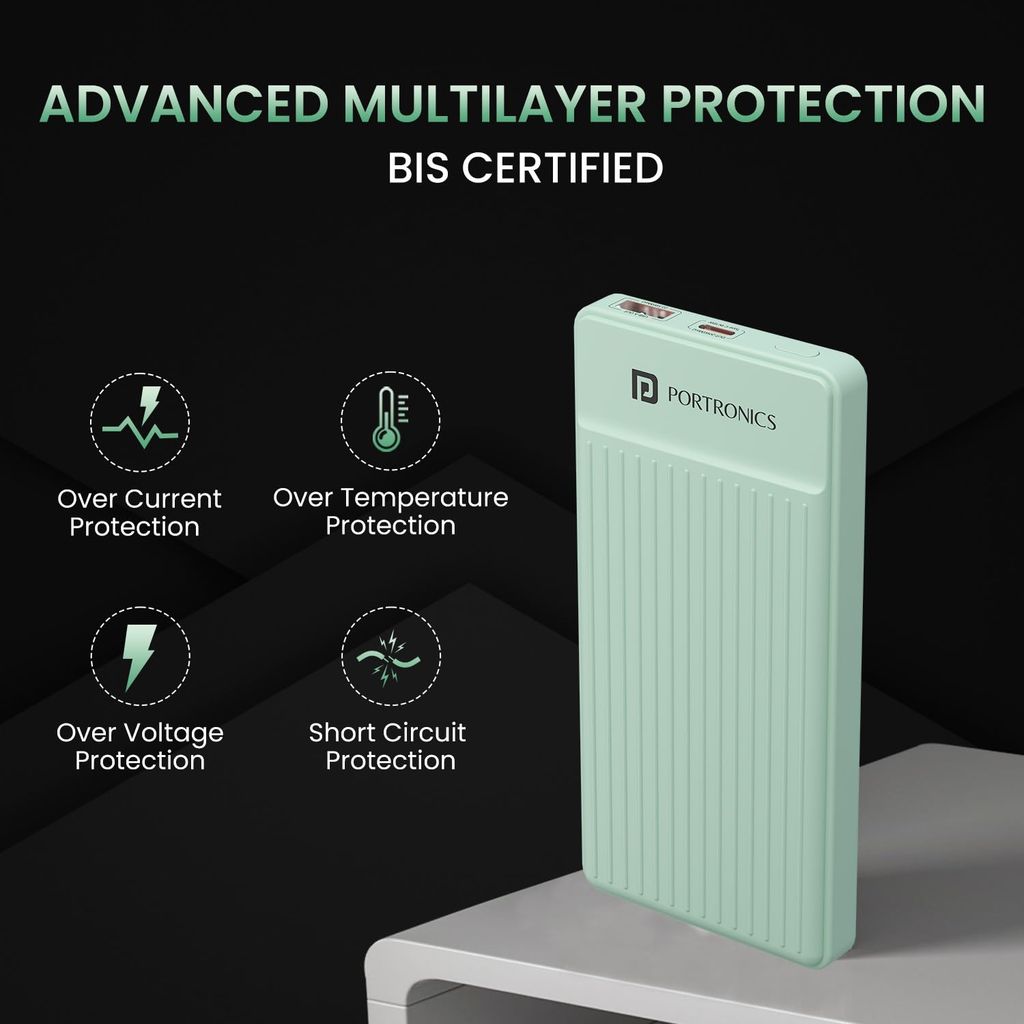 Portronics Luxcell B 10K 10000 mAh power bank