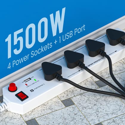 Portronics Power Plate 4