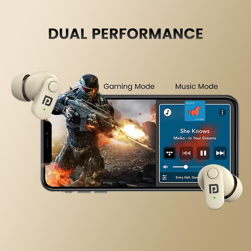 Portronics Harmonics Twins S16 in Ear Wireless TWS Earbuds