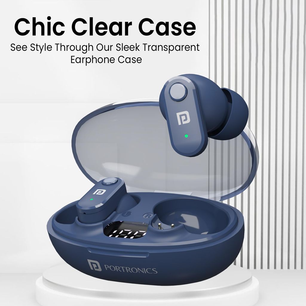 Portronics Harmonics Twins S16 in Ear Wireless TWS Earbuds