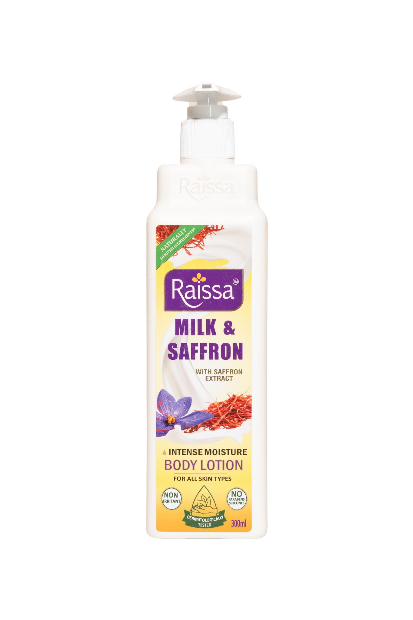 Raissa Body Lotion - Milk & Saffron, 300ml