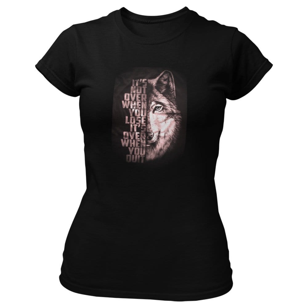 EqualLife Pure Cotton Bio-Washed T-Shirt Chest Printed-Inspirational Slogan-Design-2-by ZingerTees-Women-EL9120392-F