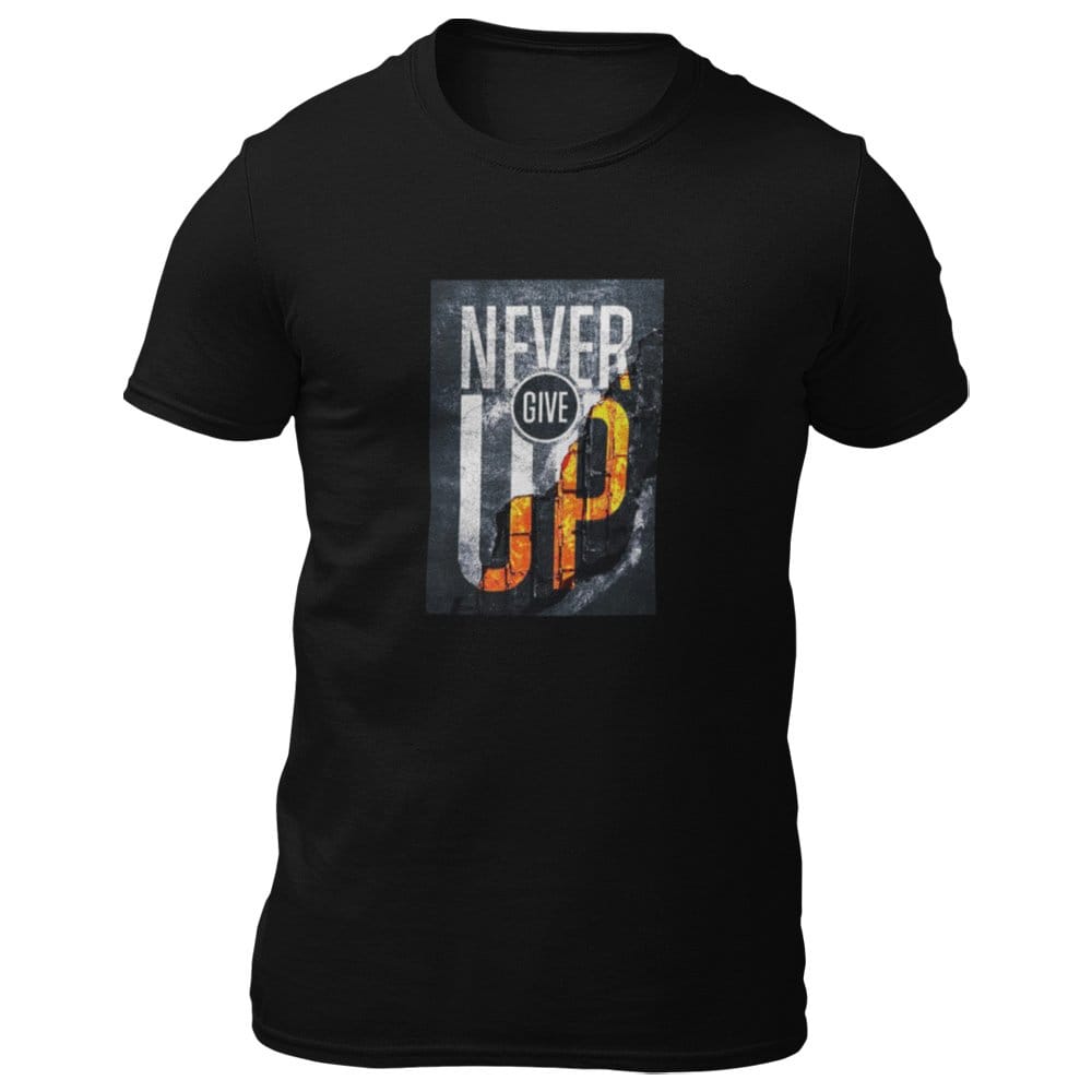 EqualLife Pure Cotton Bio-Washed T-Shirt Chest Printed-Inspirational Slogan-Design-3-by ZingerTees-Men-EL9120393-M