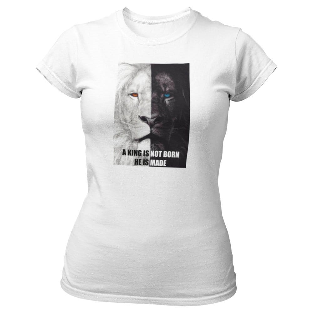 EqualLife Pure Cotton Bio-Washed T-Shirt Chest Printed-Inspirational Slogan-Design-9-by ZingerTees-Women-EL9120399-F