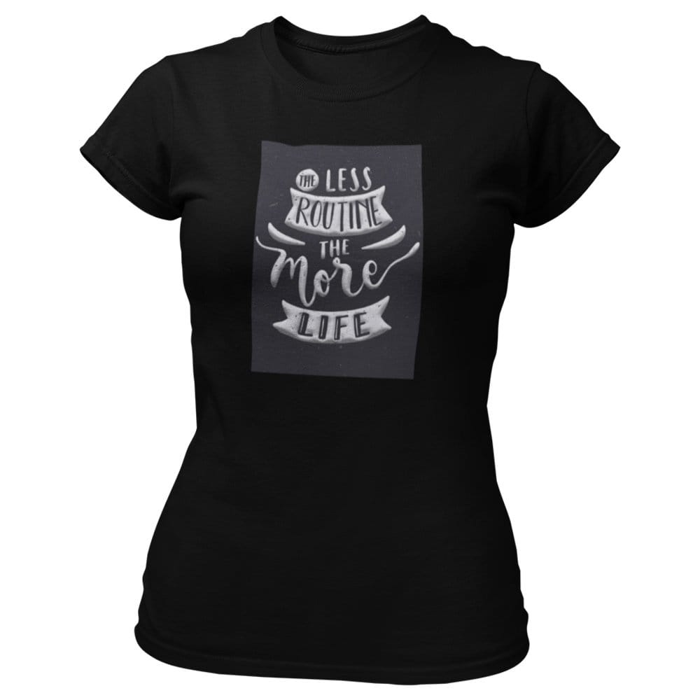 EqualLife Pure Cotton Bio-Washed T-Shirt Chest Printed-Inspirational Slogan-Design-28-by ZingerTees-Women-EL9120428-F