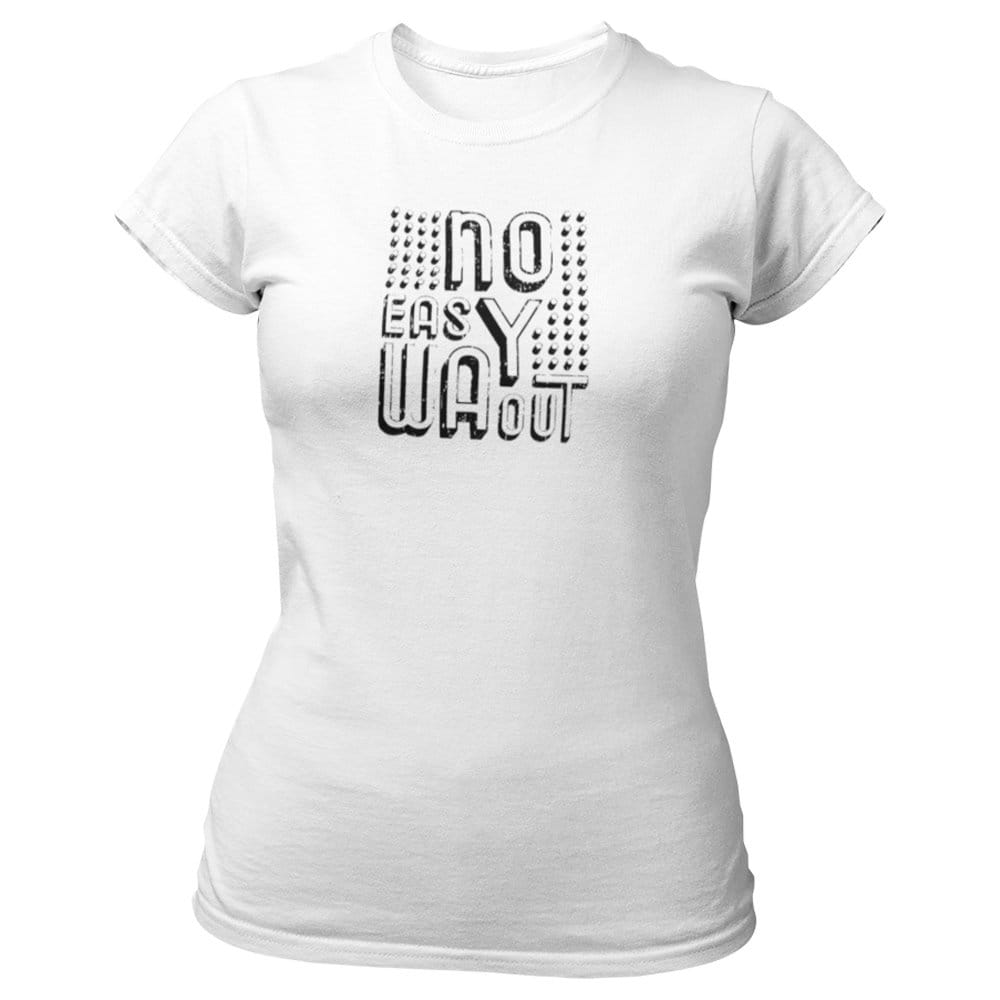 EqualLife Pure Cotton Bio-Washed T-Shirt Chest Printed-Inspirational Slogan-Design-37-by ZingerTees-Women-EL9120437-F