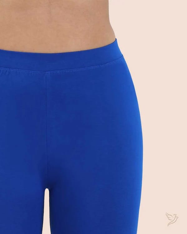 Exclusive Women CHINTELS Churidar Ethnic Wear Legging  (Dark Blue, Solid) 2025 at ShopCircuit | 
