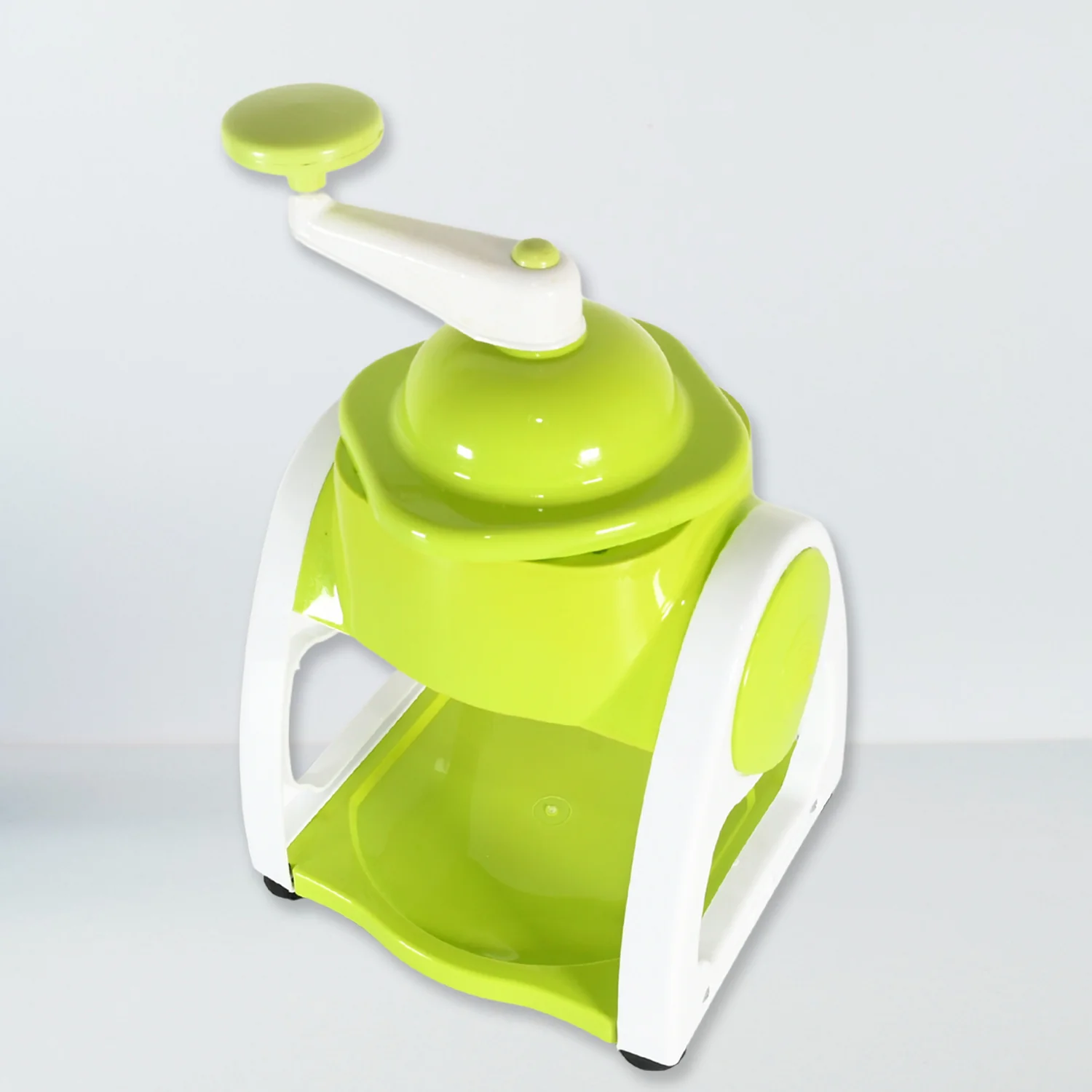 URBAN CREW Miracle Small Plastic Ice Gola Maker Ice snowmaker Machine | Ice Crusher | Indoor Outdoor Manual With Steel Blade & Anti slip Grip (1 Pc)