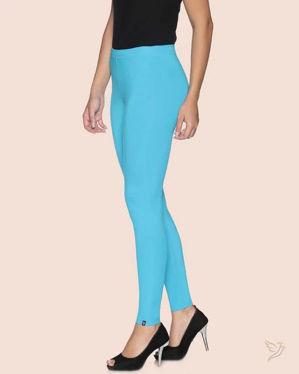 Latest Women CHINTELS Churidar Ethnic Wear Legging  (Light Blue, Solid) 2025 at ShopCircuit | ON