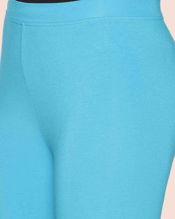 Latest Women CHINTELS Churidar Ethnic Wear Legging  (Light Blue, Solid) 2025 at ShopCircuit | ON
