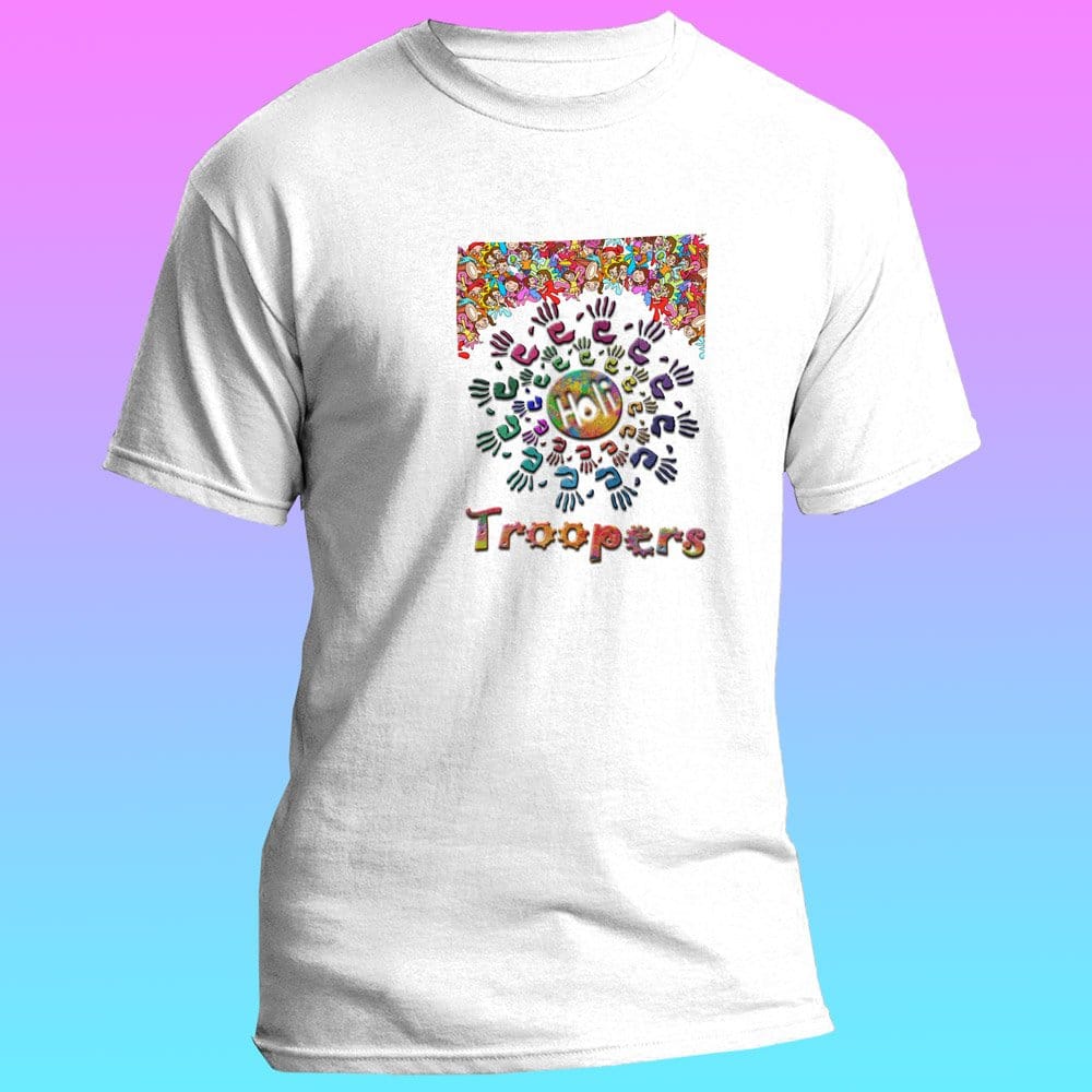 EqualLife Super Dry-fit Printed Jersey T-Shirt-Holi Hai - Troopers-by ZingerTees-Men-EL9120028-M