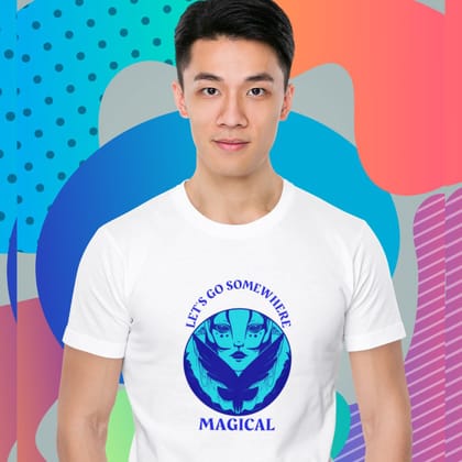 EqualLife Pure Cotton Bio-Washed T-Shirt Chest Printed-Science Fiction Avatar Pandora Design-2-by ZingerTees-Men-EL9120458-M
