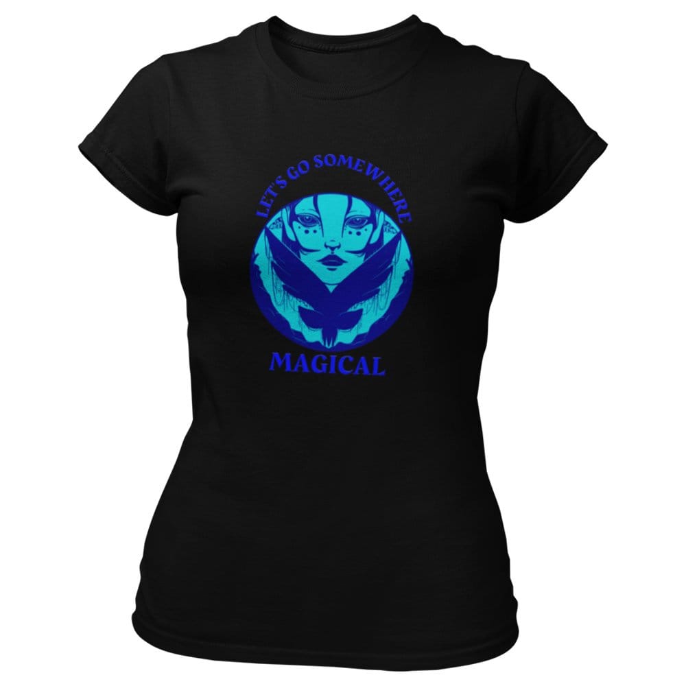 EqualLife Pure Cotton Bio-Washed T-Shirt Chest Printed-Science Fiction Avatar Pandora Design-2-by ZingerTees-Women-EL9120458-F