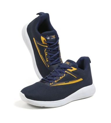 Men's Casual Synthetic Leather Lace-Up Shoes (Blue) PID57509