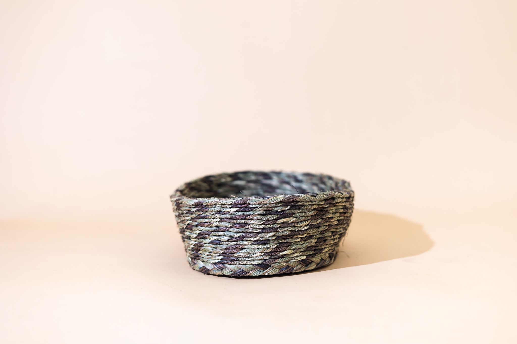 Handmade Bohemian Wicker Bread Basket (pack of 2)