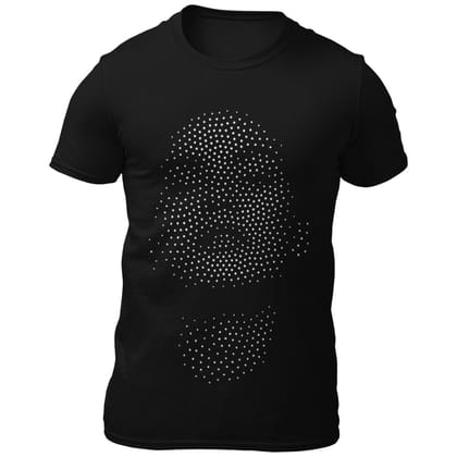 EqualLife Pure Cotton Bio-Washed Chest Printed T-Shirt - Illusion Art - The Woman Design 1 - by ZingerTees-Men-EL9120569-M