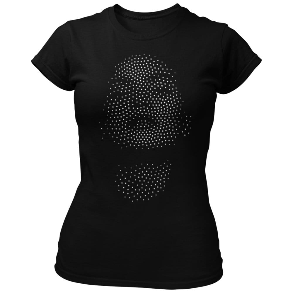 EqualLife Pure Cotton Bio-Washed Chest Printed T-Shirt - Illusion Art - The Woman Design 1 - by ZingerTees-Women-EL9120569-F