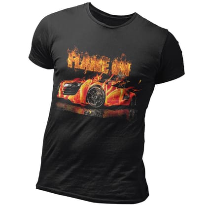 EqualLife Super Dry-fit Printed Jersey T-Shirt Chest Printed-Flame Art Series -3 - Flame On Design for Bikers-by ZingerTees-Men-EL9120159-M EqualLife Super Dry-fit Printed Jersey T-Shirt Chest Printed-Flame Art Series -3 - Flame On Design for Bikers-by ZingerTees-Men-EL9120159-M