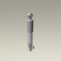 Rear Shock Absorber / Suspension / Cushion / Fork Assembly - HF Deluxe - 52400KST951ZES