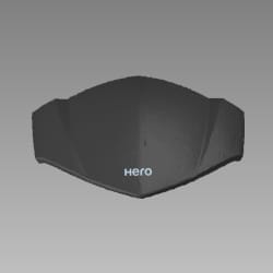 Buy Hero Genuine VISOR FRONT -61140KZN900S | Hero MotoCorp